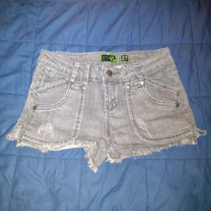 Reuse Gray Jean Shorts Size 27